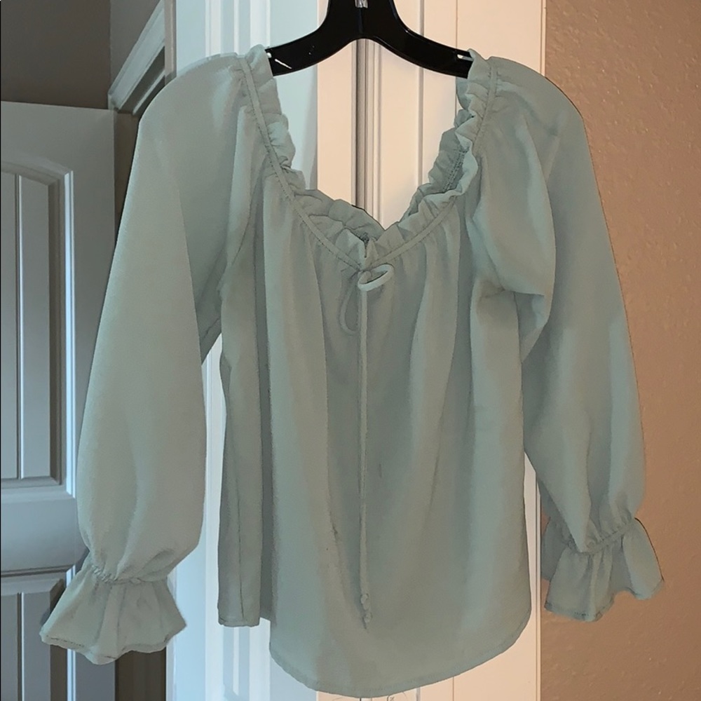 Off shoulder blouse